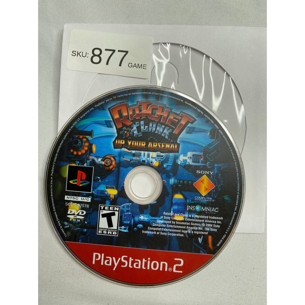 Ratchet & Clank Up Your Arsenal Sony PlayStation 2